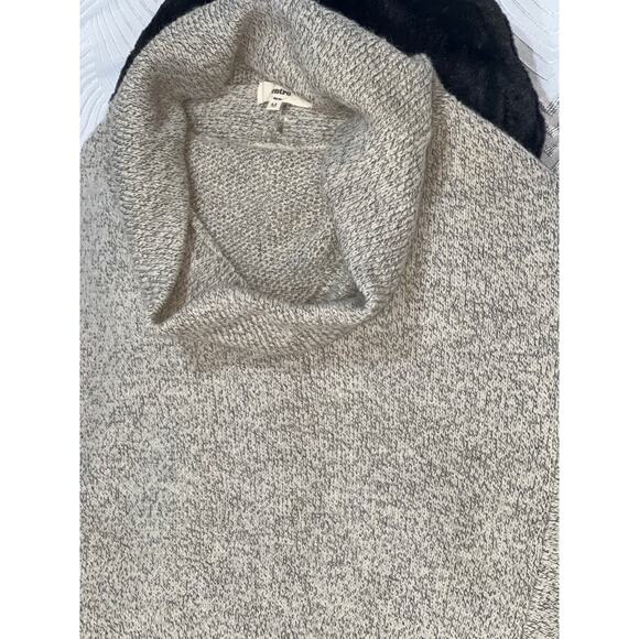 Entro Beige Cowl Neck Sweater Dolman Sleeves High-Low Hem Kangaroo Pocket
M - Picture 13 of 14